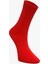 3'lü Kırmızı Viskon Unisex Soket Çorap - Günlük Kullanıma Uygun 4
