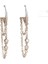 Lüks Kristal Çiçek Püskül Damla Küpe Kadınlar Için Parlak Zirkon Opal Uzun Dangle Küpe Kızlar Parti Düğün Takı Hediye Metal RENK:ER22Y1208 (Yurt Dışından) 1