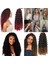 Afro Dalgası Saç / Açık Kahve 8 2