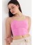 Pembe Ince Askılı Fitted Basic Atlet 947 2