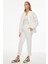 Kalias Ekru Renk Kadın Eşofman Pantolon 4