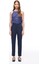 Lacivert Milos Slim Fit Yüksek Bel Pantolon 2