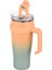 Essence 1 Litre Pipetli Termos Bardak Çift Duvarlı Termal Seyahat Bardağı 2