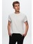 Ds Damat Comfort Beyaz/siyah/haki 3'lü Bol Kesim %100 Pamuk T-Shirt 2