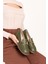 Deri Hafif Taban Tokalı Loafer Ayakkabı WST.1196 - Haki - 38 2