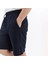 Erkek Basic Regular Fit Tişört Şort Takım Lacivert - Beyaz 4
