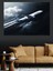 Bulutların Üstünde Jet Uçağı Dekoratif Kanvas - Mdf Ahşap Tablo 2