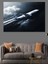 Bulutların Üstünde Jet Uçağı Dekoratif Kanvas - Mdf Ahşap Tablo 4
