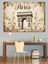 Vintage Paris Zafer Takı Posteri Dekoratif Kanvas - Mdf Ahşap Tablo 1