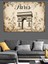 Vintage Paris Zafer Takı Posteri Dekoratif Kanvas - Mdf Ahşap Tablo 2