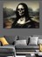 Kurukafa Yüzlü Mona Lisa Dekoratif Kanvas - Mdf Ahşap Tablo 2