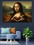 Mona Lisa Kalp Yapan Dekoratif Kanvas - Mdf Ahşap Tablo 1