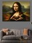 Mona Lisa Kalp Yapan Dekoratif Kanvas - Mdf Ahşap Tablo 2