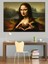 Mona Lisa Kalp Yapan Dekoratif Kanvas - Mdf Ahşap Tablo 3
