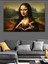 Mona Lisa Kalp Yapan Dekoratif Kanvas - Mdf Ahşap Tablo 4