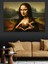 Mona Lisa Kalp Yapan Dekoratif Kanvas - Mdf Ahşap Tablo 5