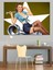 Retro Pinup Kadın Posteri Dekoratif Kanvas - Mdf Ahşap Tablo 1