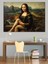 Komik Mona Lisa Dekoratif Kanvas - Mdf Ahşap Tablo 2