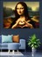 Kalp Işareti Yapan Mona Lisa Dekoratif Kanvas - Mdf Ahşap Tablo 5