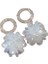 Lüks Kristal Çiçek Püskül Damla Küpe Kadınlar Için Parlak Zirkon Opal Uzun Dangle Küpe Kızlar Parti Düğün Takı Hediye Metal RENK:ER22Y1095 (Yurt Dışından) 1