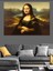Kilolu Mona Lisa Portresi Dekoratif Kanvas - Mdf Ahşap Tablo 2