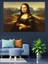 Kilolu Mona Lisa Portresi Dekoratif Kanvas - Mdf Ahşap Tablo 4