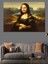 Kilolu Mona Lisa Portresi Dekoratif Kanvas - Mdf Ahşap Tablo 5