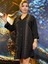Tunik,versace,erkek Yaka,düğmeli,krep Kumaş,günlük,taşli Işlemeli,yüksek Kalite, 3