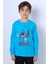 Erkek Çocuk Uzun Kollu Tshirt Karakter Baskılı Bisiklet Yaka E10 2