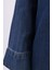 Denim Gizli Patlı Uzun Gömlek 23JS51219AL1 2