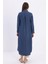 Denim Gizli Patlı Uzun Gömlek 23JS51219AL1 4