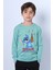 Erkek Çocuk Uzun Kollu Tshirt Karakter Baskılı Bisiklet Yaka E10 1