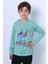 Erkek Çocuk Uzun Kollu Tshirt Karakter Baskılı Bisiklet Yaka E10 2