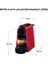 Essenza Mini C30 Kahve Makinesi Red 4
