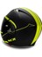 Çene Açılır Kask Sarı Siyah Vizörlü Ece Belgeli 4