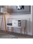 Paris Modern Puf Beyaz 2