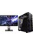 Pb X-59RGB Kasa Ryzen 7 7800X3D 32 GB Ram 500 GB SSD Asus Dual Rtx 4070 W11 +27" Monitör 1