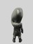 Squid Game Front Man Yönetici 3D Figür 20 cm 2
