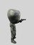 Squid Game Front Man Yönetici 3D Figür 20 cm 4
