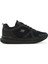Siyah Rahat Esnek Sneaker Spor Ayakkabı 1