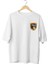 Solotürk Beyaz Özel Tasarım Oversize Tshirt 2