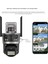 Icsee Wifi 12MP Kamera 6k 3lens Bağlantı Ptz Güvenlik Kamera Cctv 3 Ekran Ağ Kamerası 2 Yönlü Ses 3