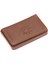 Hakiki Deri Unisex Tek Bölmeli Kartlık - Taba 2