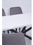 Kütük Milano Mdf Mutfak Masa Sandalye Takımı 90X160 3