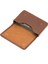 Hakiki Deri Unisex Tek Bölmeli Kartlık - Taba 3