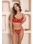 Kırmızı Dantelli Bralet Takım Iç Çamaşır Takımı Sütyen Tanga Set Dantelli Sütyen Kadın Iç Giyim Giyim 4