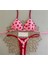 Avrupa ve Amerikan Çok Renkli Baskılı Askılı Iki Parçalı Mayo Bikini Beden M (Yurt Dışından) 1