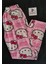 Pembe Kumaş Üzerinde Hello Kitty Desenli Pijama Altı 1