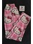 Pembe Kumaş Üzerinde Hello Kitty Desenli Pijama Altı 3