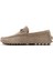 Erkek Vizon Süet Deri Loafer 25SFD630810 2